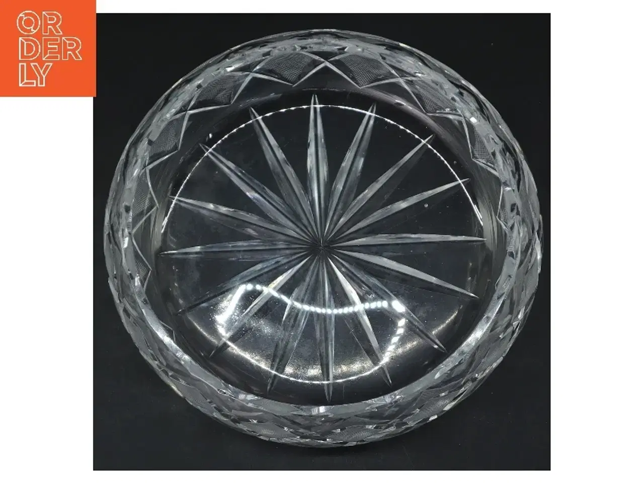 Billede 3 - Krystalskål med mønster (str. Ø 16 cm)