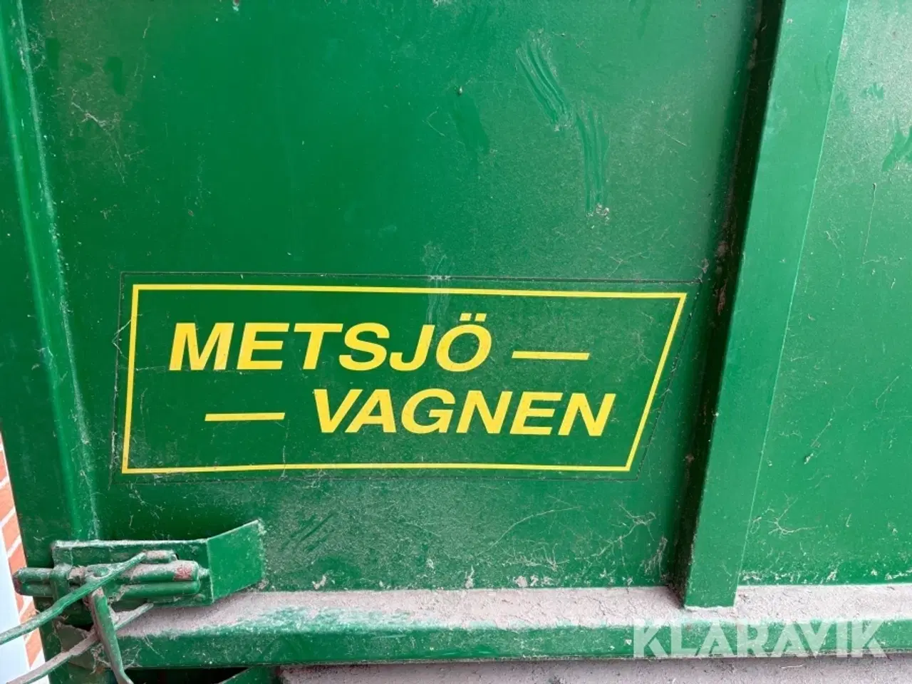 Billede 7 - Bagsmæk til korn vogn Metsjö