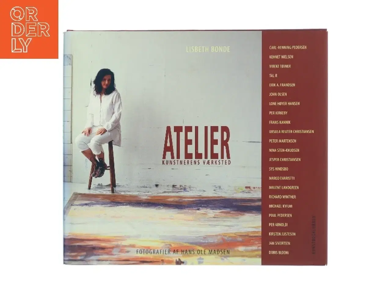 Billede 1 - Atelier - Kunstnerens værksted af Lisbeth Bonde (Bog)