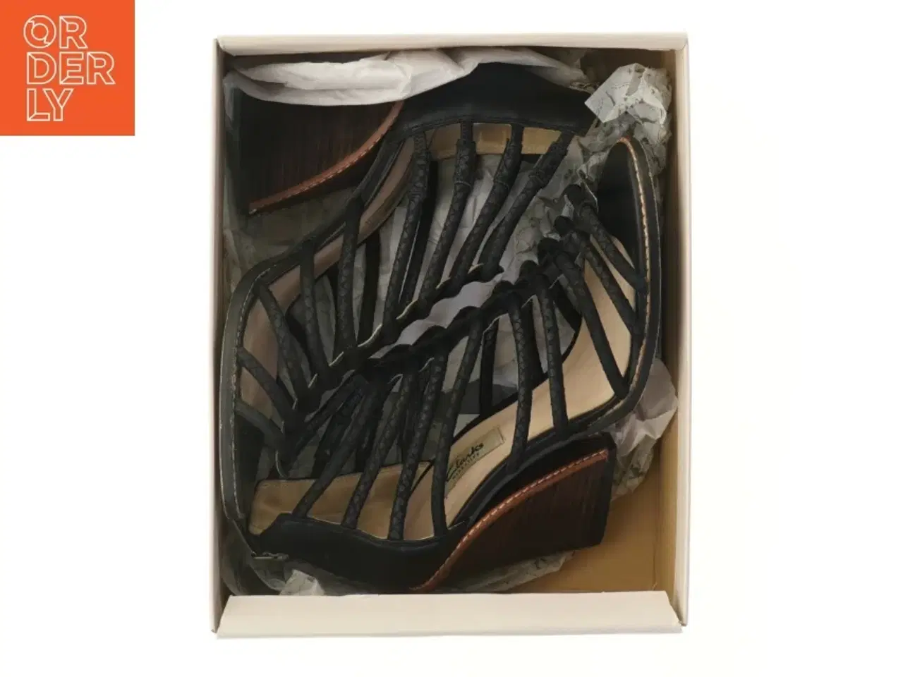 Billede 4 - Clarks damesandal med hæl fra Clarks (str. 39,5 )