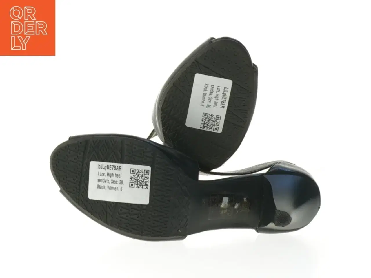 Billede 3 - Høje sorte damehæle, str. 38 fra Luze (str. 38 )