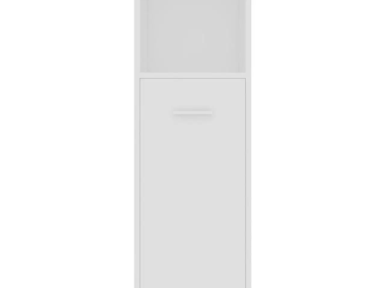 Billede 7 - Badeværelsesskab 30x30x95 cm konstrueret træ hvid