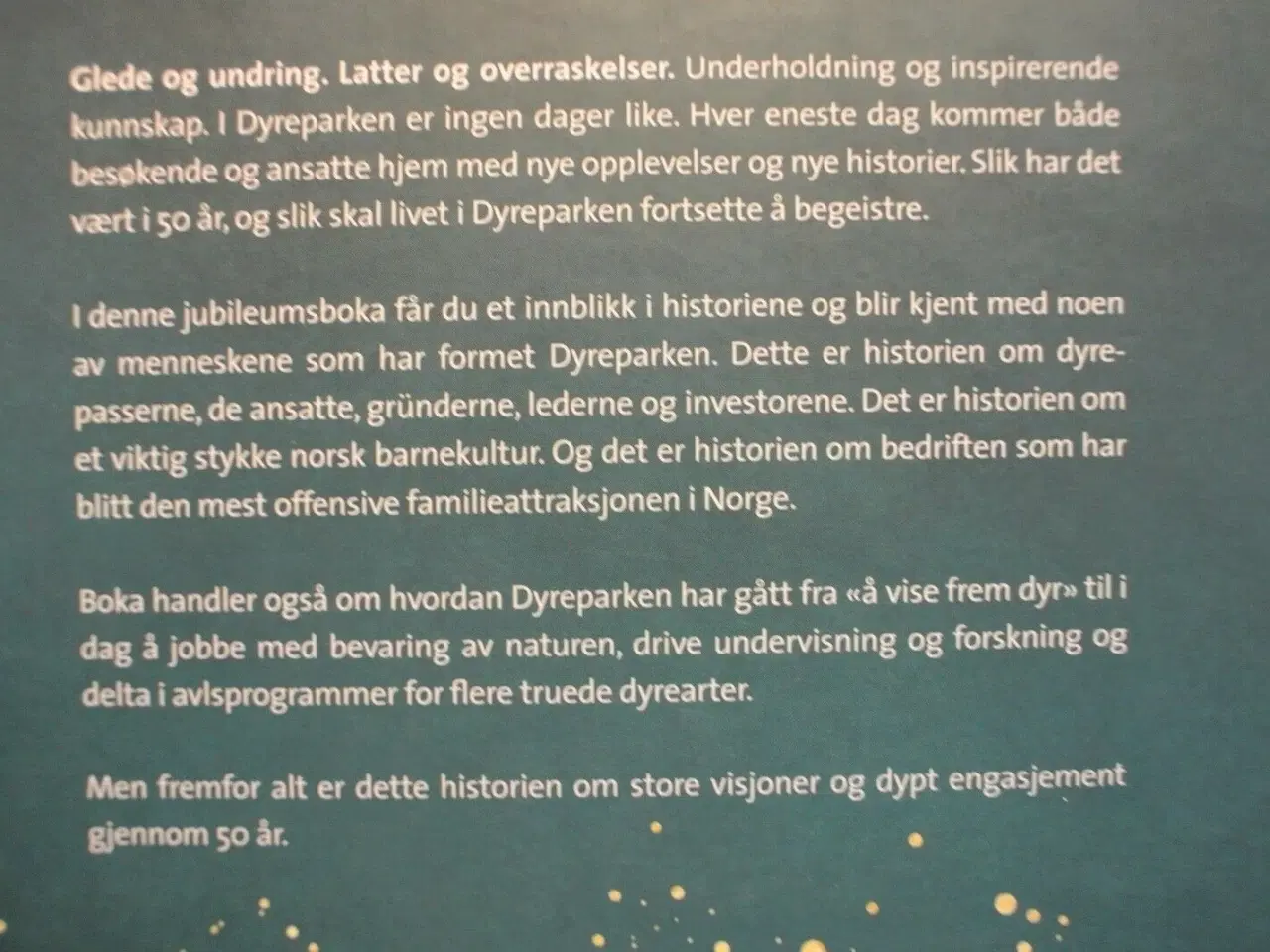 Billede 3 - den levende parken dyreparken gjennom 50 år. norsk