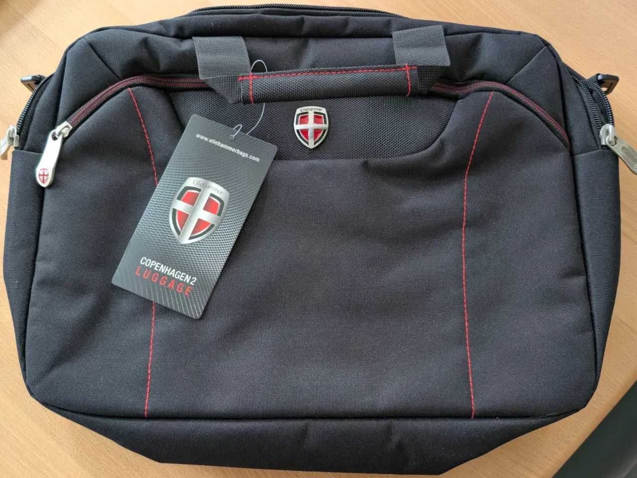 Billede 1 - Ellehammer attaché taske 