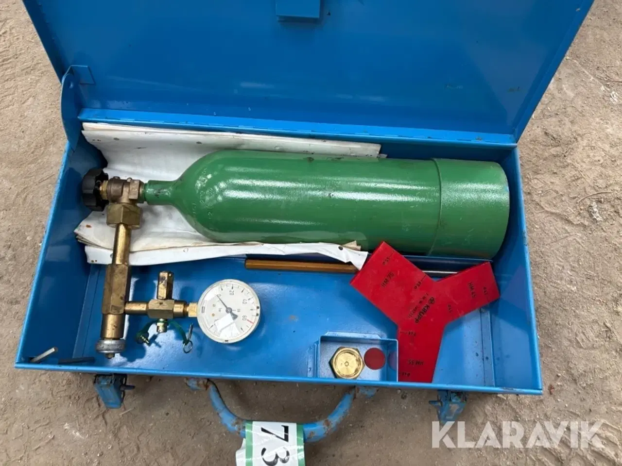 Billede 9 - Gasflaske til påfyldning Krupp