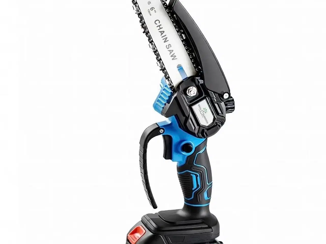 Billede 4 - Kædesav med 2 batterier i kuffert