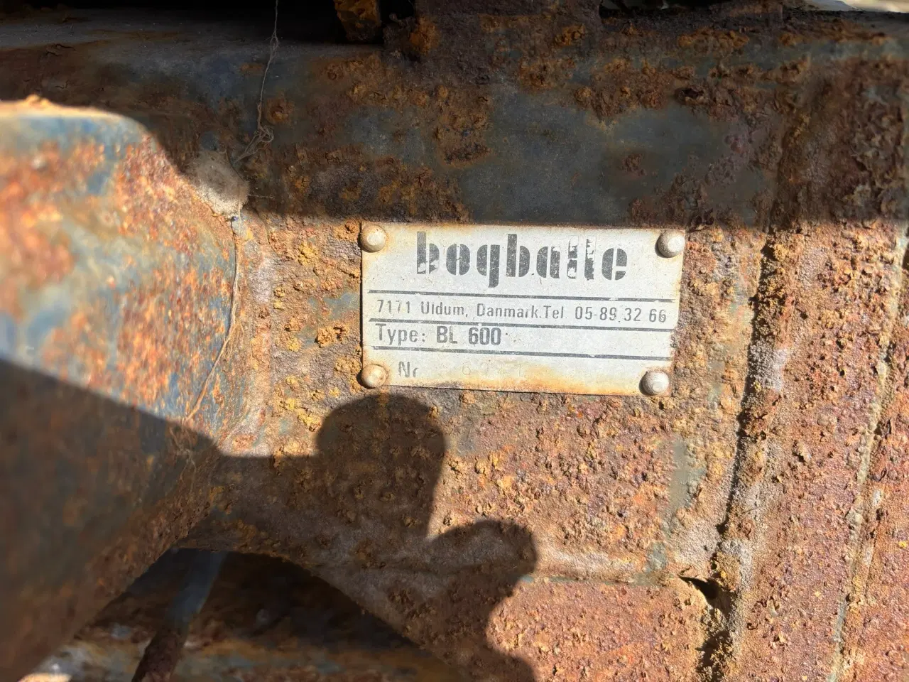 Billede 3 - Bøgballe BL1000 gødningsspreder med hydraulik