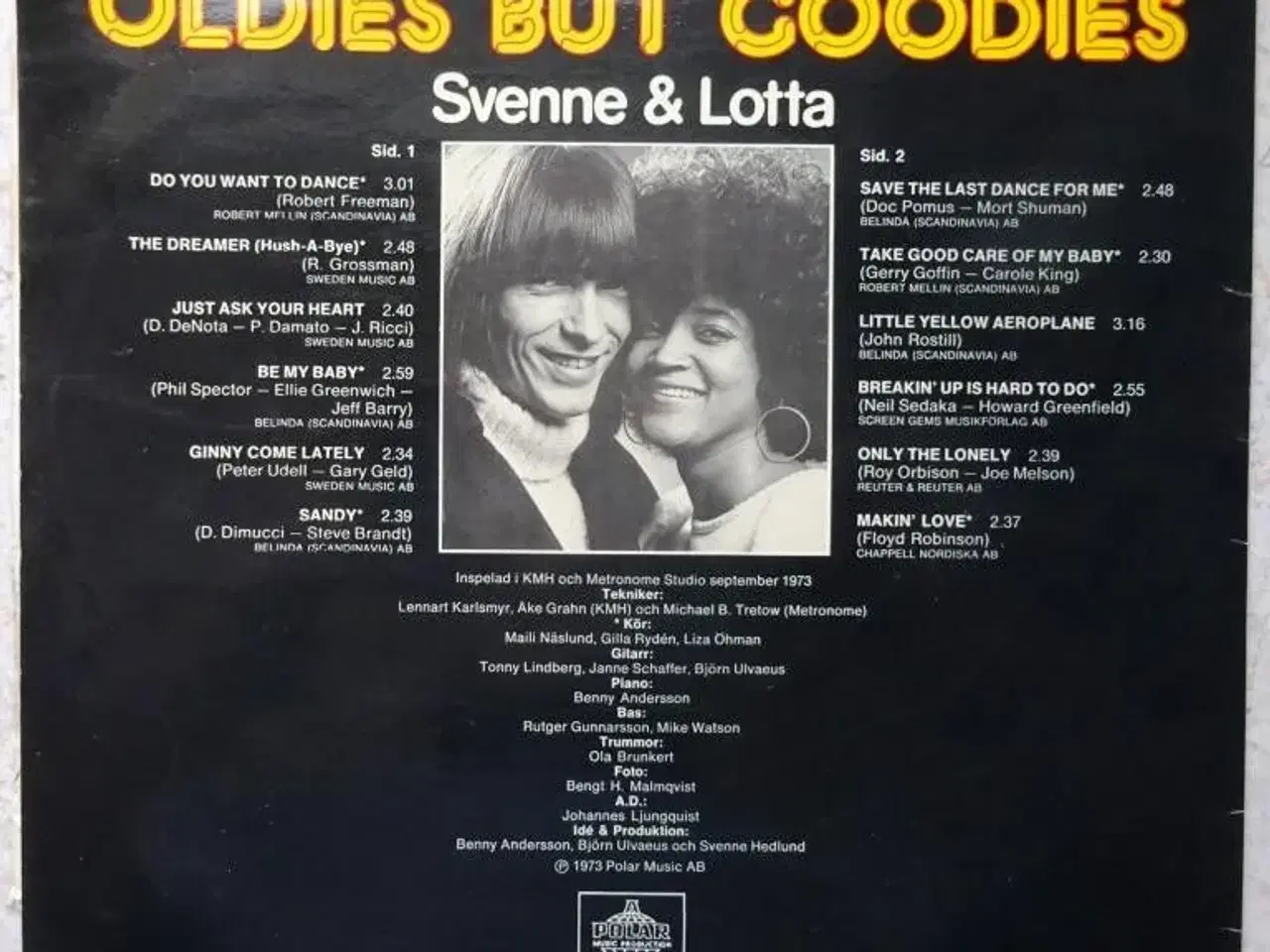 Billede 4 - Svenne og Lotta samt Hepstars. Vinyl LP