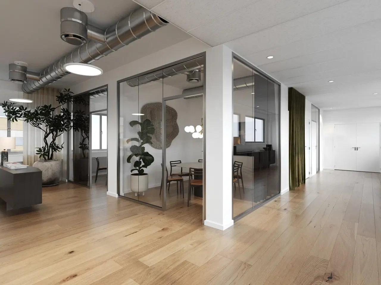 Billede 3 - Effektivt kontorlejemål med direkte udgang til tagterrasse