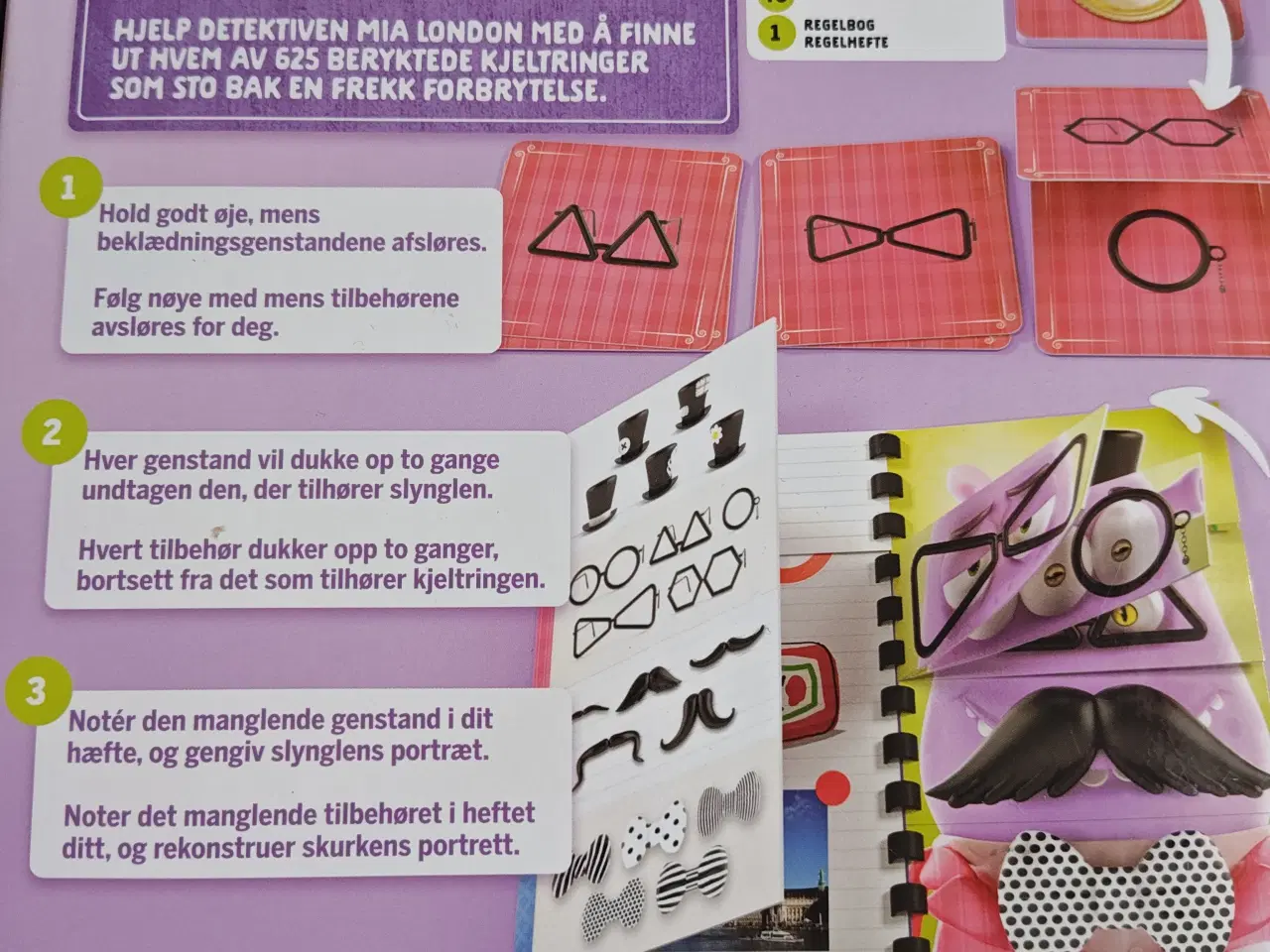 Billede 2 - Mia London og sagen om de 625 slyngler Brætspil