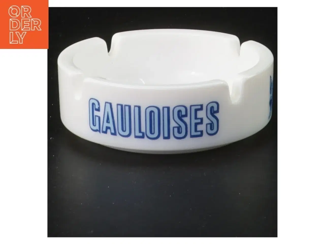 Billede 1 - Ældre reklameaskebæger fra Gauloises (str. Ø 10x3,5 cm)