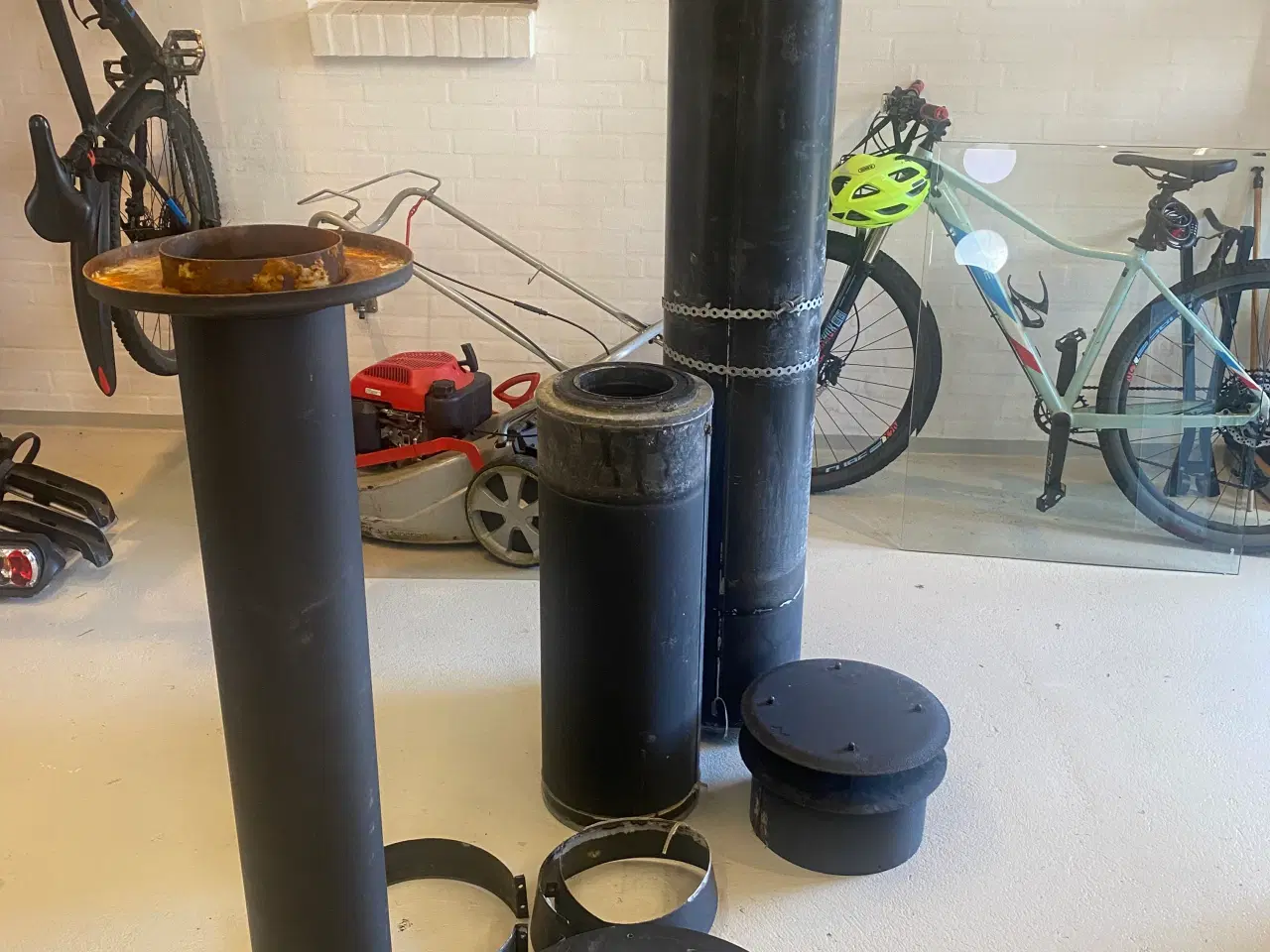 Billede 1 - Komplet stål skorsten