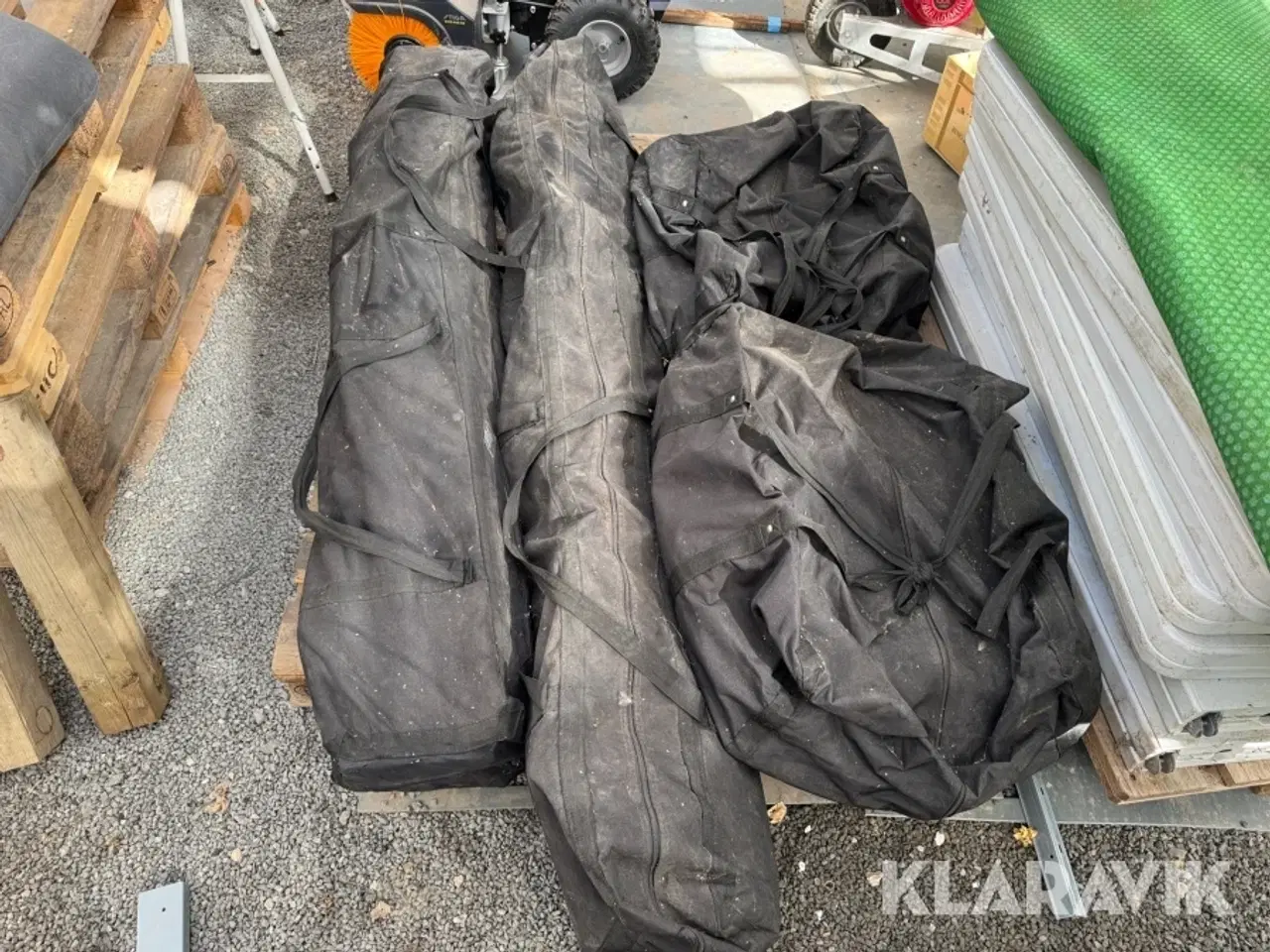 Billede 1 - Party telte med bund 4x8 kvm