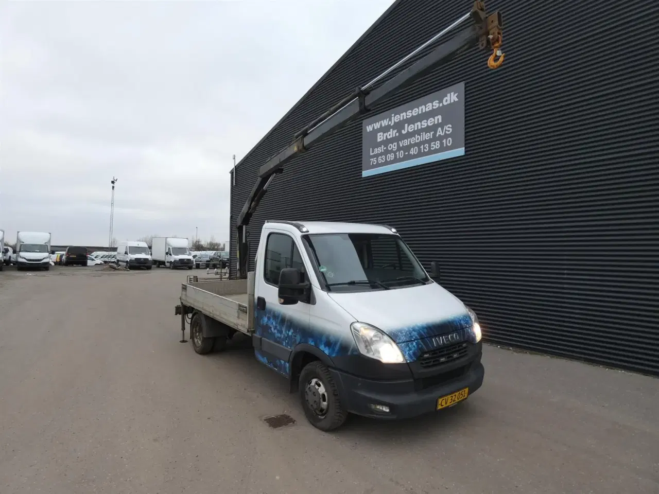 Billede 2 - Iveco Daily KRANBIL 3,0 D 35C15L, 5-g 146HK Ladv./Chas. Man.