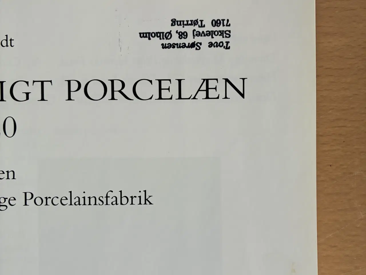 Billede 4 - Kongeligt Porcelæn 1775-1820