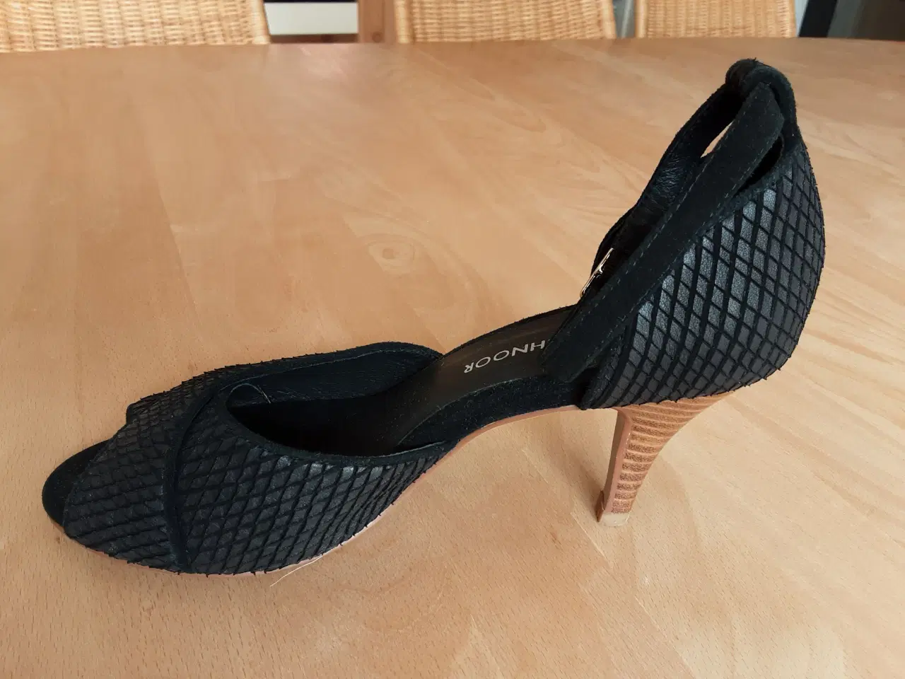 Billede 3 - Sofie Schnoor sorte, højhælede sandaler, - ubrugte