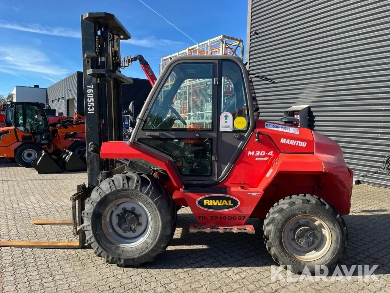 Billede 5 - Diesel Truck Manitou M30-4 4x4