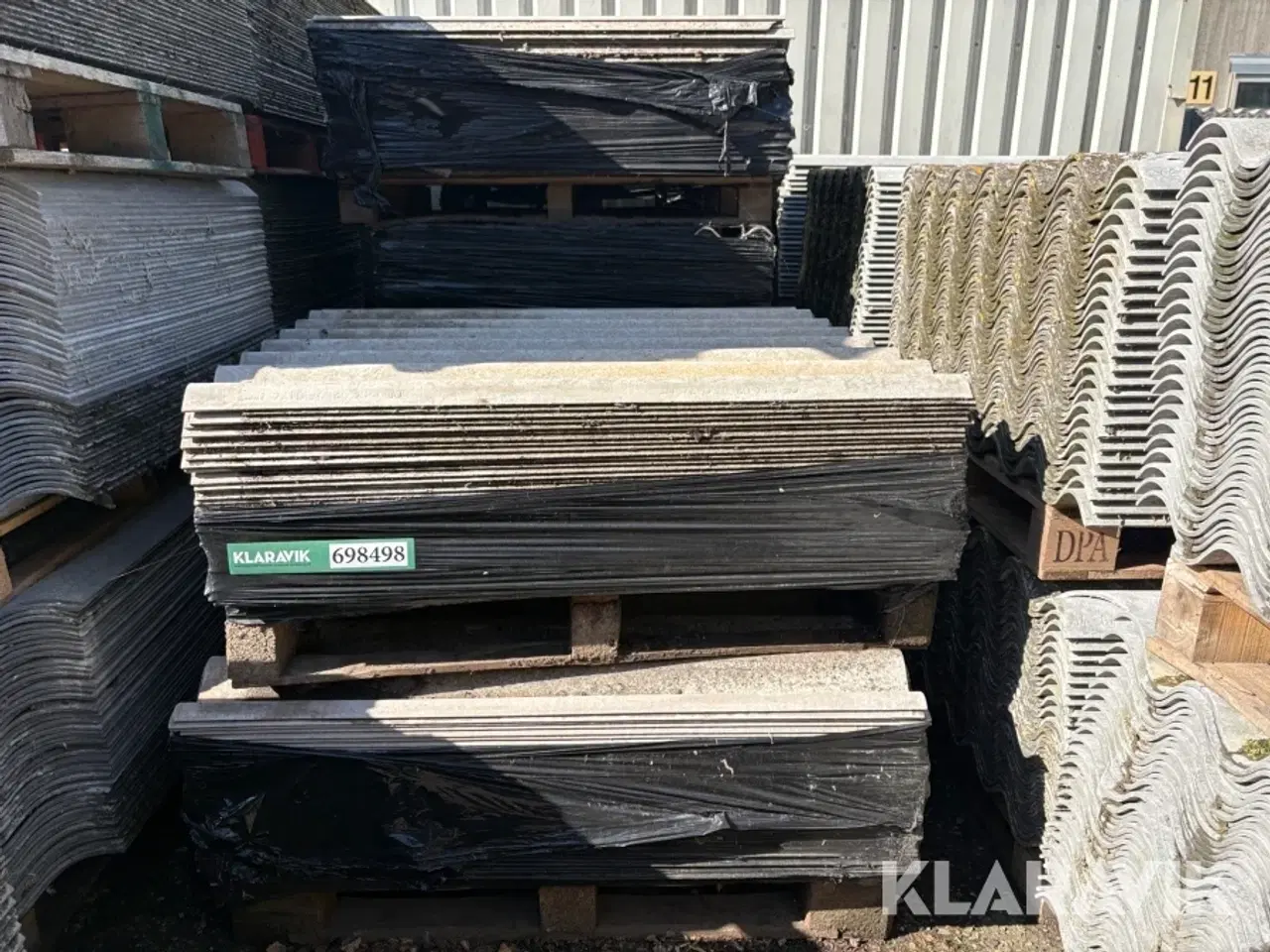 Billede 1 - Eternitplader Dansk Eternit B6 8 paller