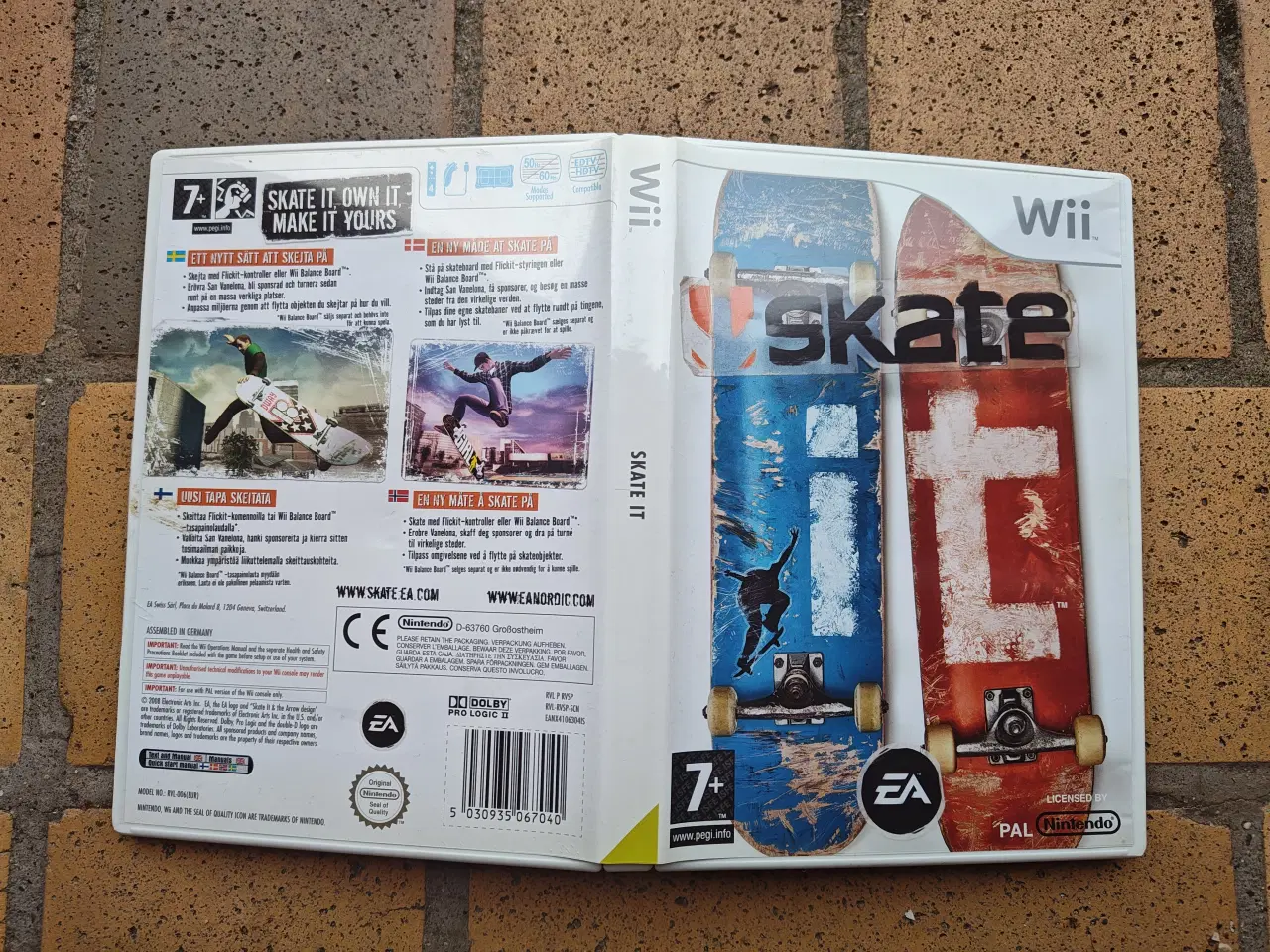 Billede 1 - Skate it til Nintendo Wii Skateboard spil