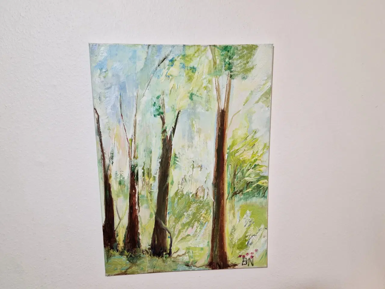 Billede 1 - Birthe Nissen natur maleri.
