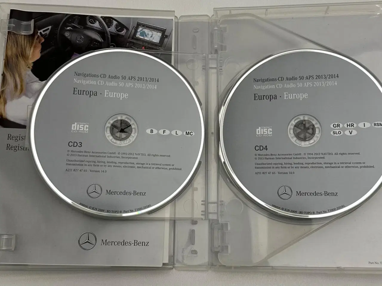 Billede 3 - Original Mercedes-Benz Navigation Audio 50 APS