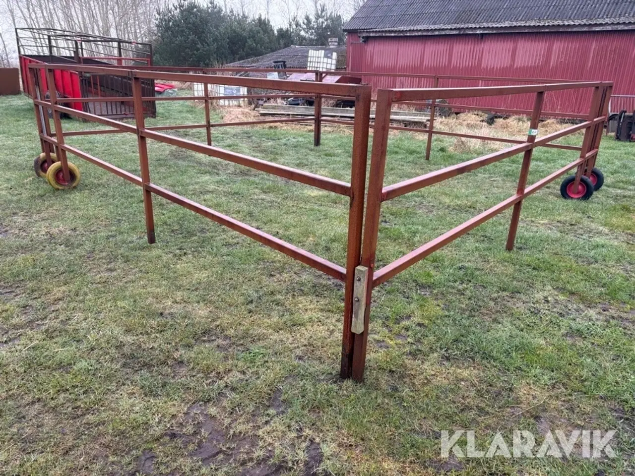 Billede 2 - Mobil fangfold - kan foldes sammen og transporteres