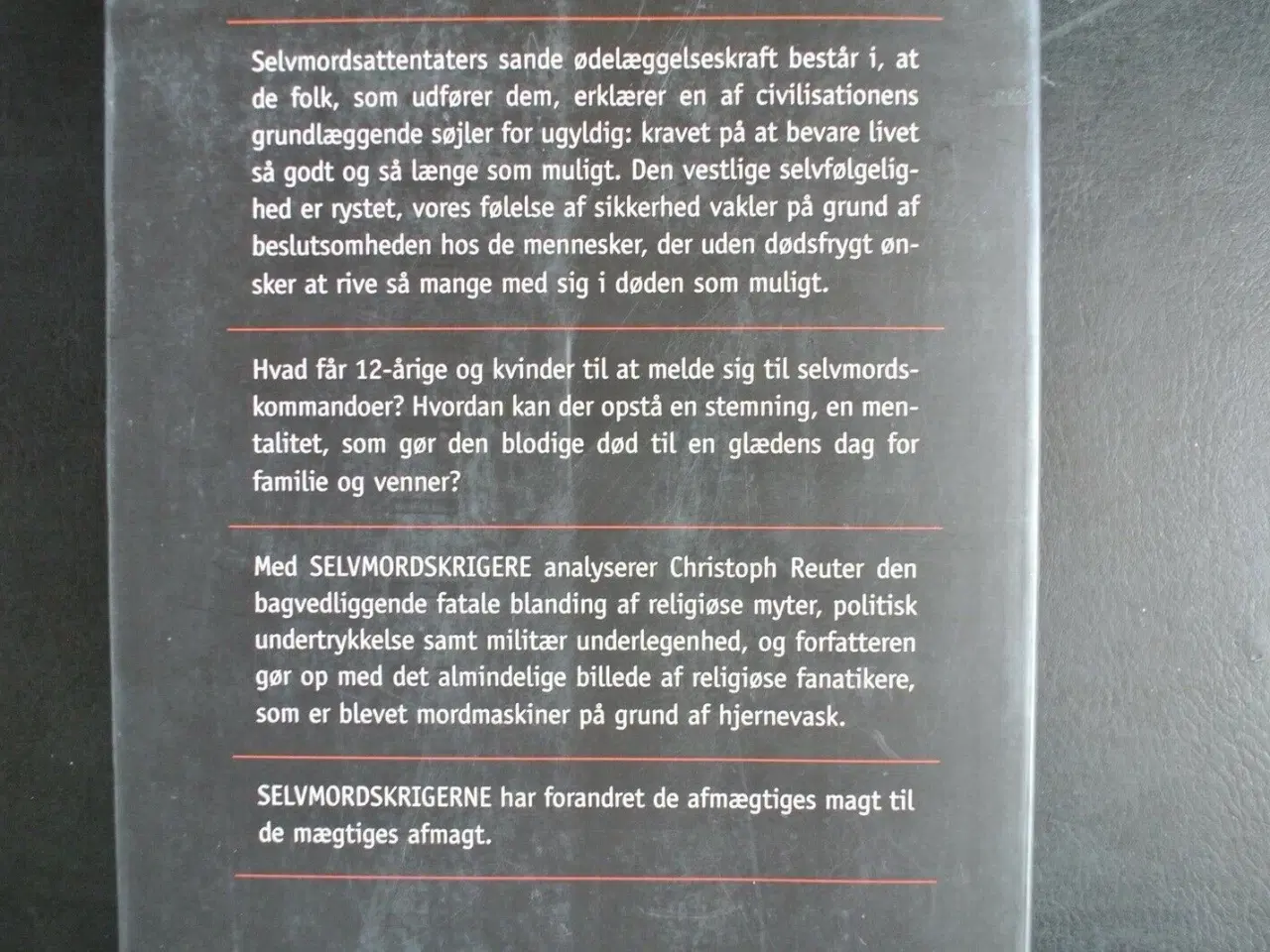Billede 4 - selvmordskrigere - mit liv er mit våben, af christ