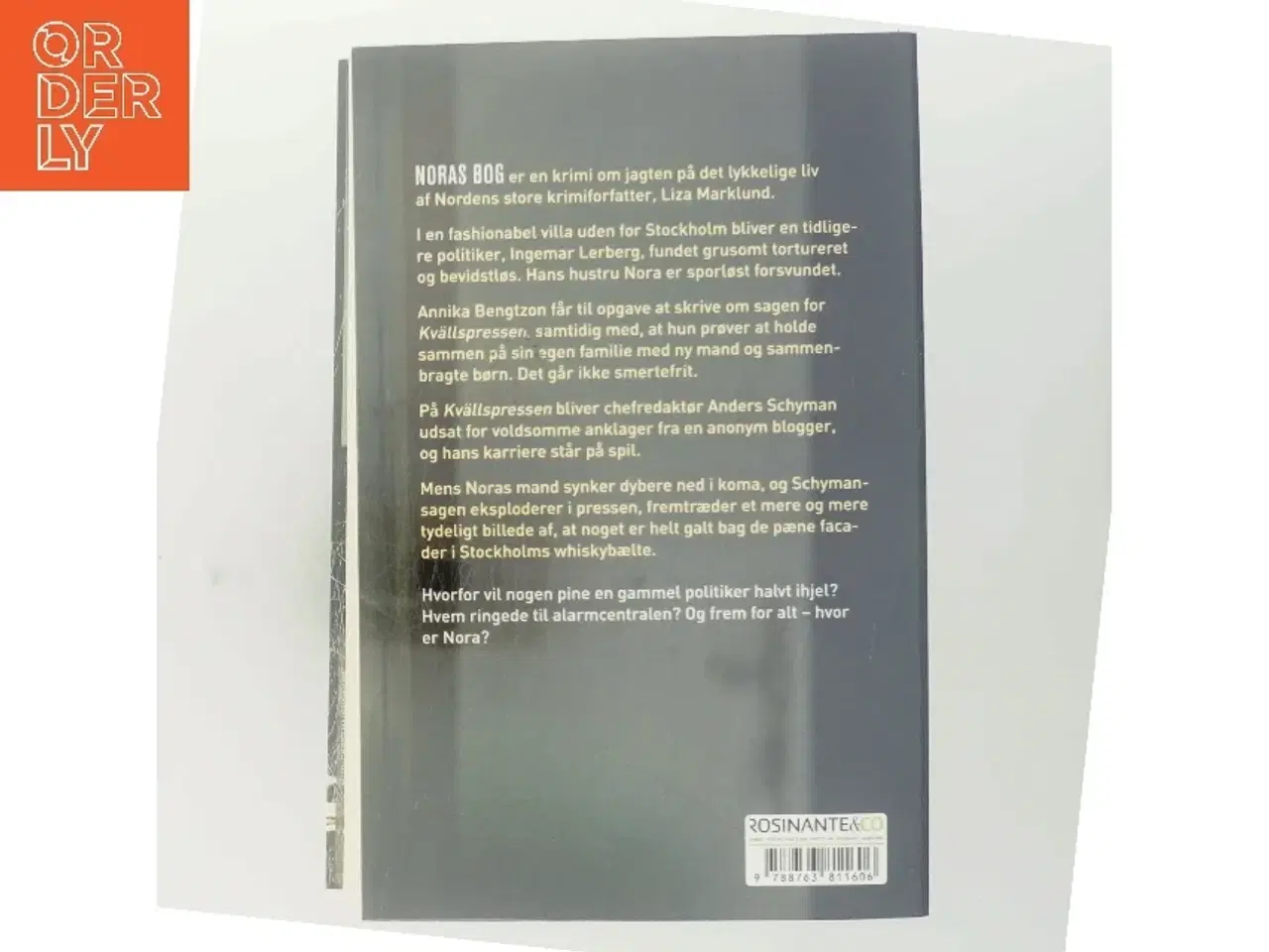 Billede 3 - Noras bog : krimi af Liza Marklund (Bog)