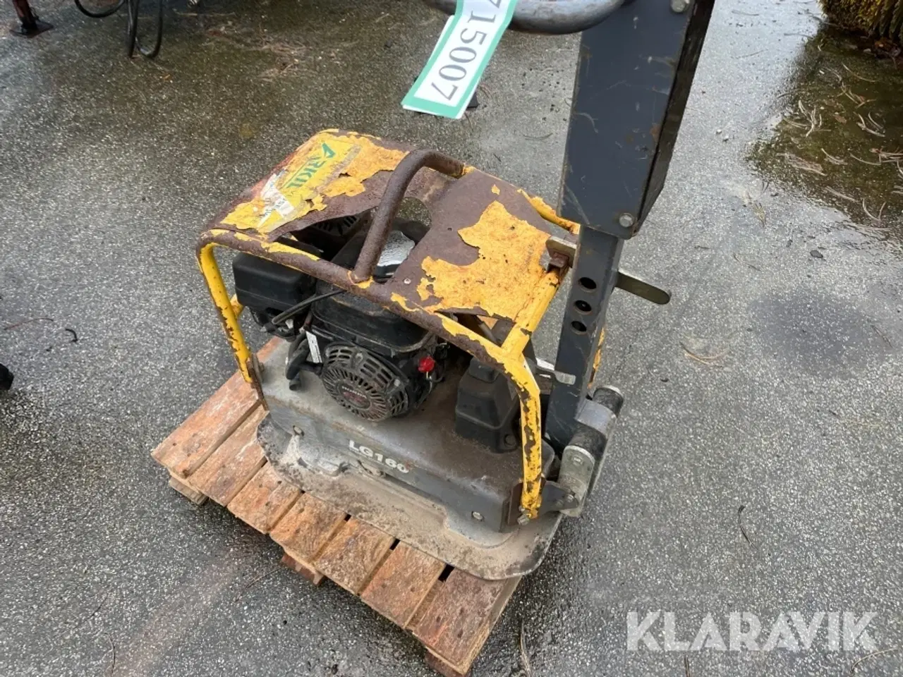 Billede 2 - Pladevibrator Atlas Copco LG 160