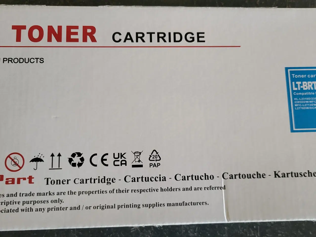 Billede 1 - Toner Brother laser printer TN2420N