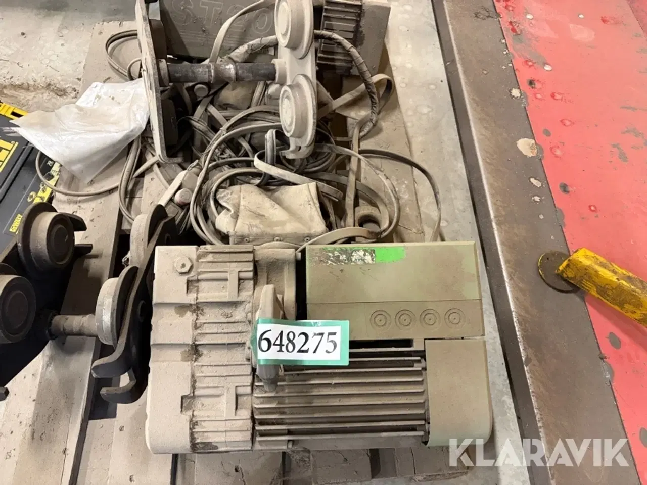 Billede 4 - Kæde taljer m. Løbekatte Stahl St20