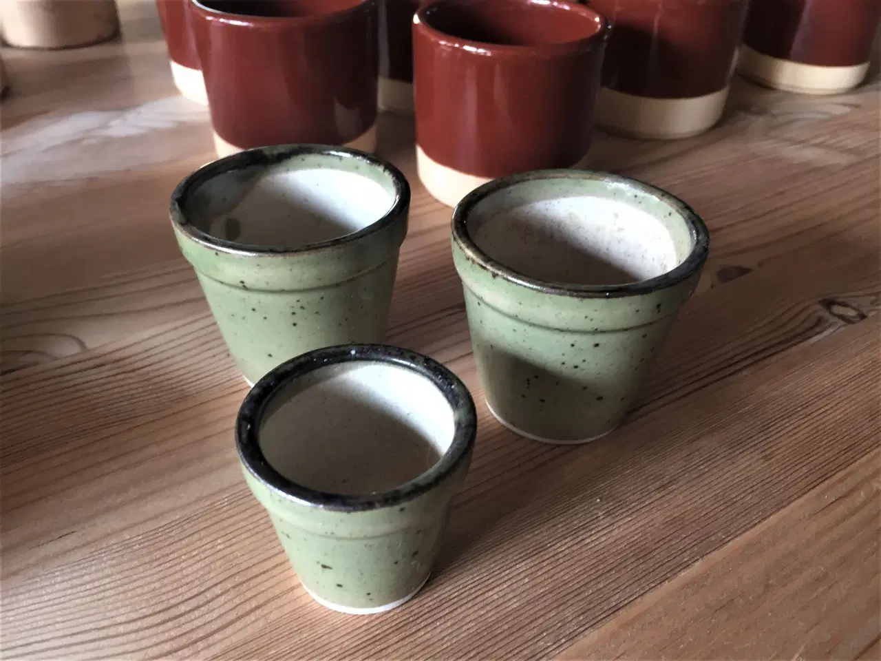 Billede 3 - Keramik mini urtepotteskjulere