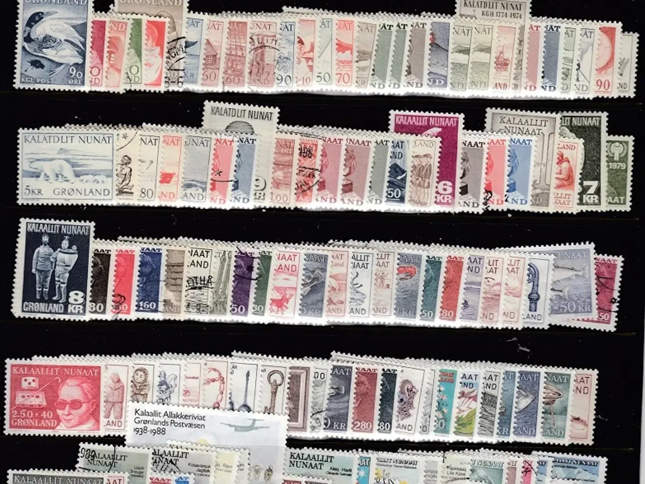 Billede 1 - Grønland 215 forskellige. AFA 3.000 kr.,