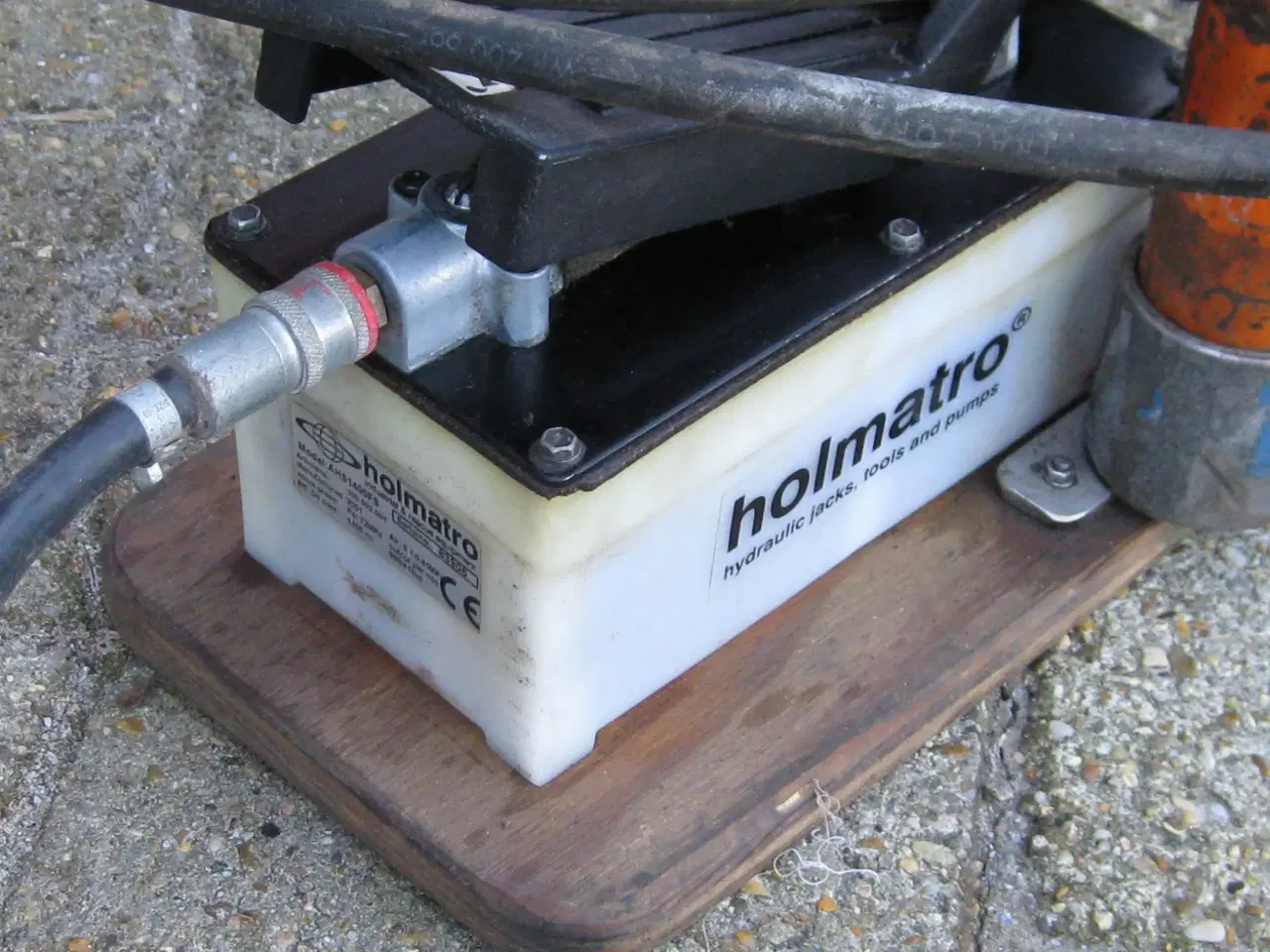 Billede 5 - Hydraulik luftpumpe 700 bar m. cylinder