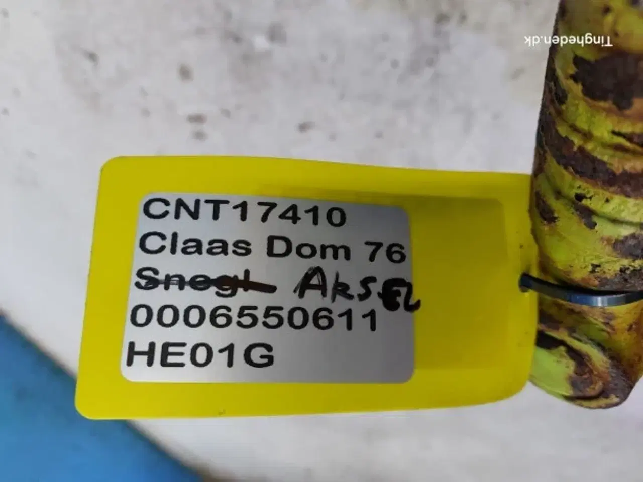 Billede 10 - Claas Dominator 76 Styrestang 0006550611