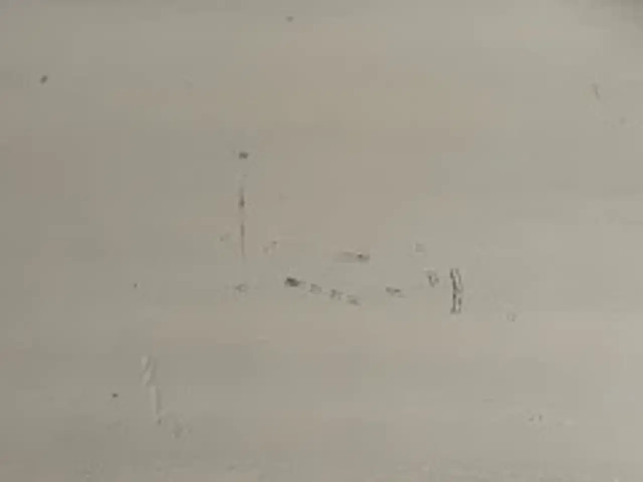 Billede 3 - Købmandsdisk, har ridser på overfladen se billeder