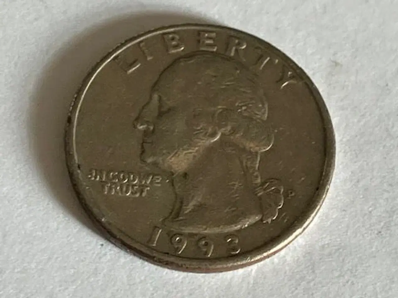 Billede 1 - Quarter Dollar 1993 USA