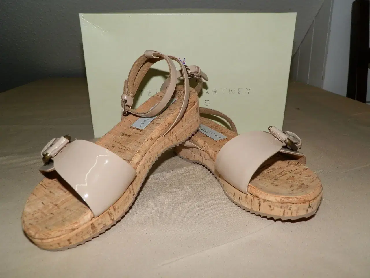 Billede 1 - Stella McCartney sandaler m. korkbund