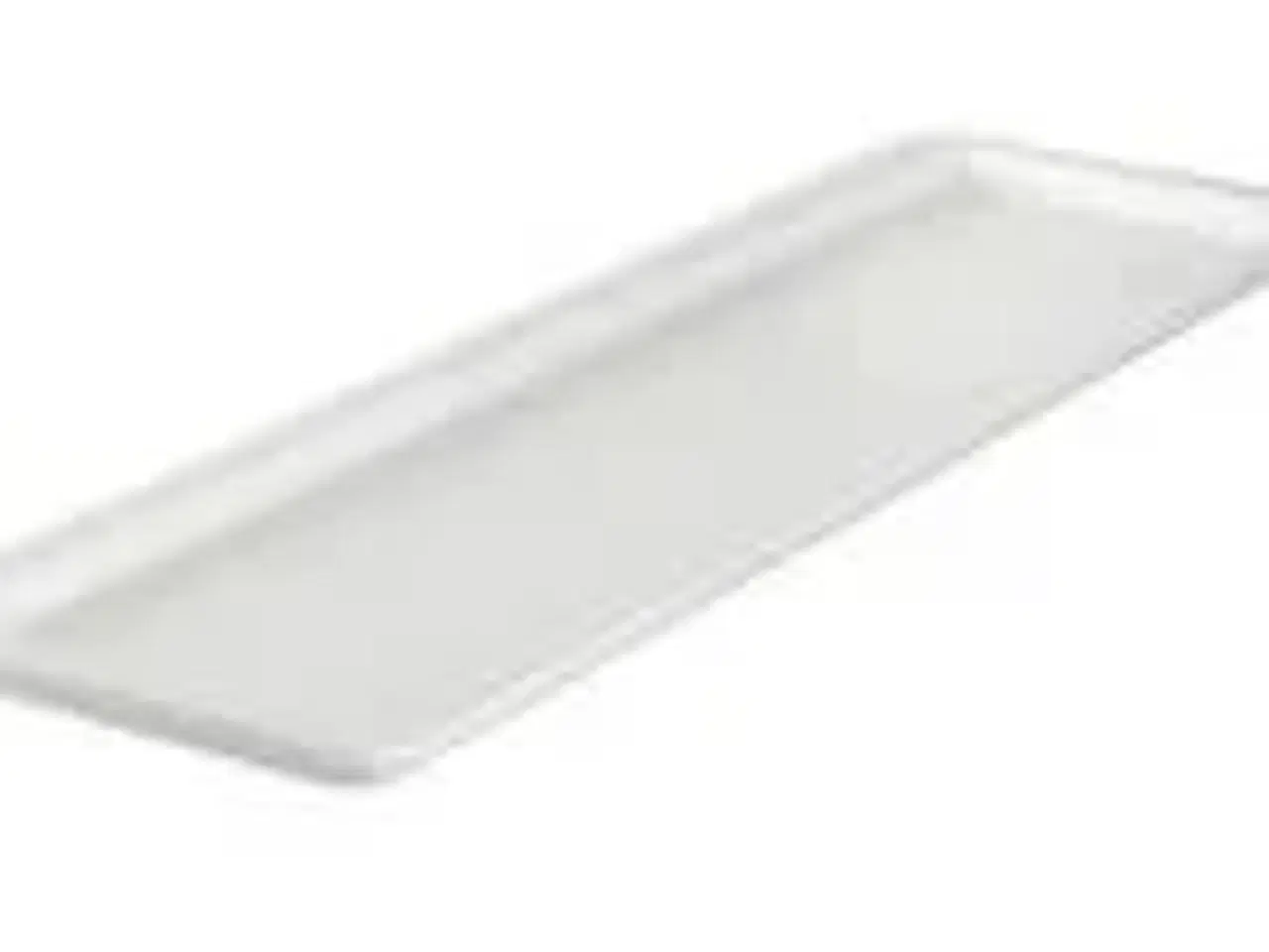 Billede 1 - 6 stk. Serveringsfad 2/4 GN 530 x 160 x 20 mm Melamin hvid