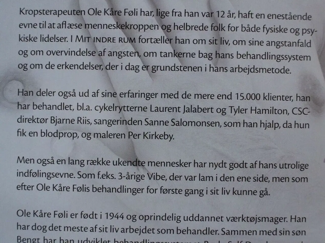 Billede 4 - mit indre rum - samtaler med kroppen, Af ole kåre 