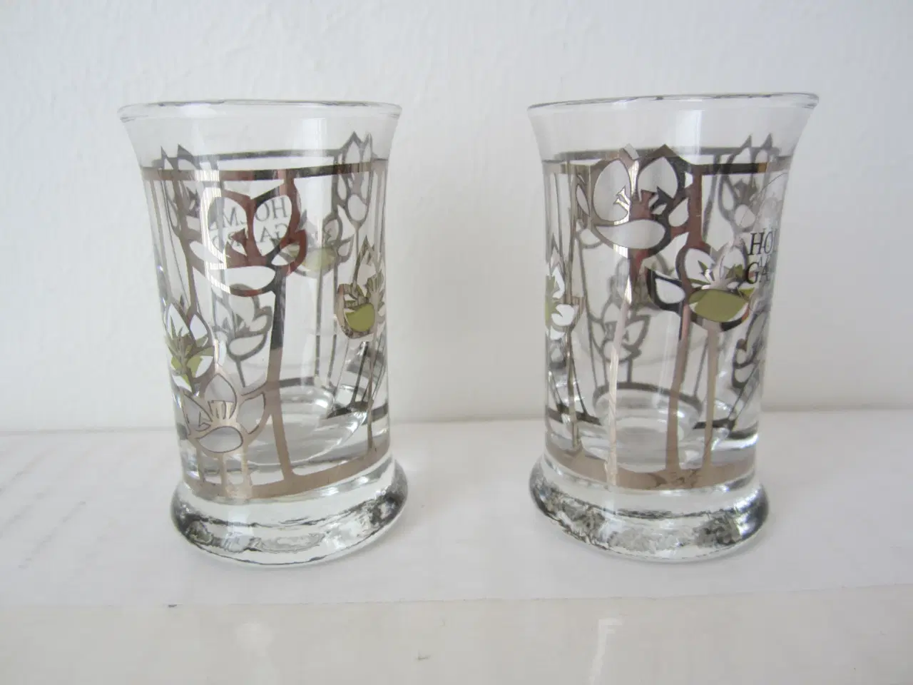 Billede 3 - 2009 Holmegaard jule dramglas.  2 sæt.