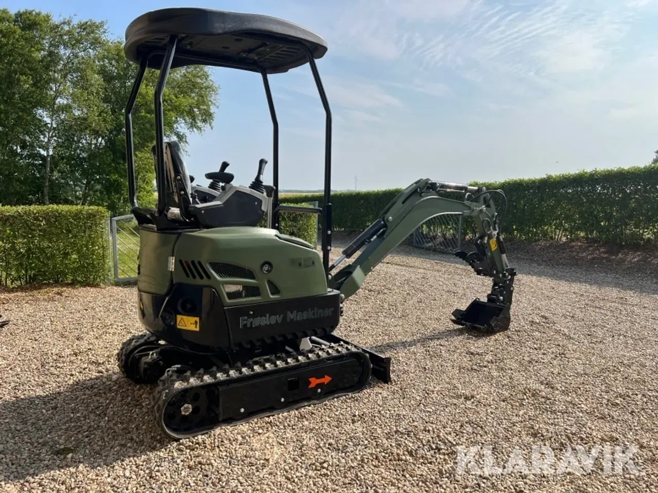 Billede 3 - Minigraver Cartiwell CW-16PRO Crawler Excavator
