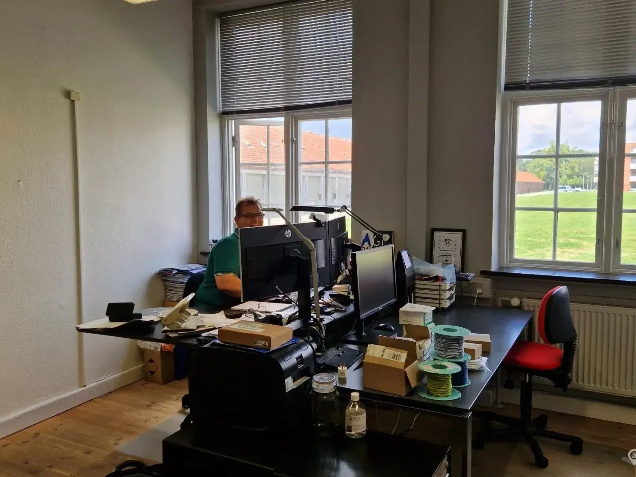 Billede 4 - Kontor/undervisnings lokaler på den gamle Randers Kaserne..