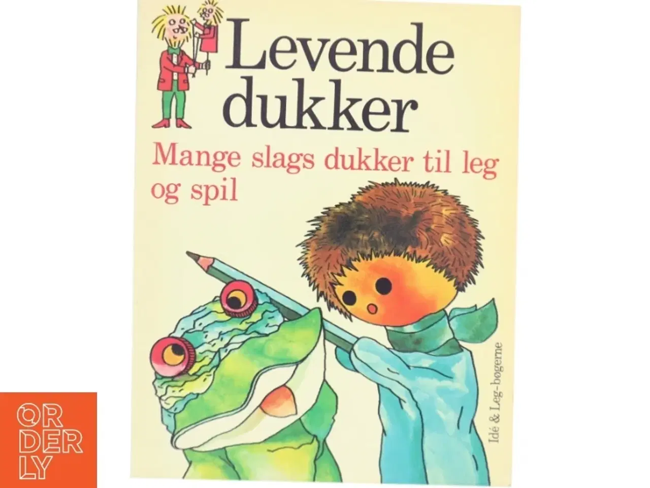 Billede 1 - Bog om kreativ leg med dukker fra Høst & Søn