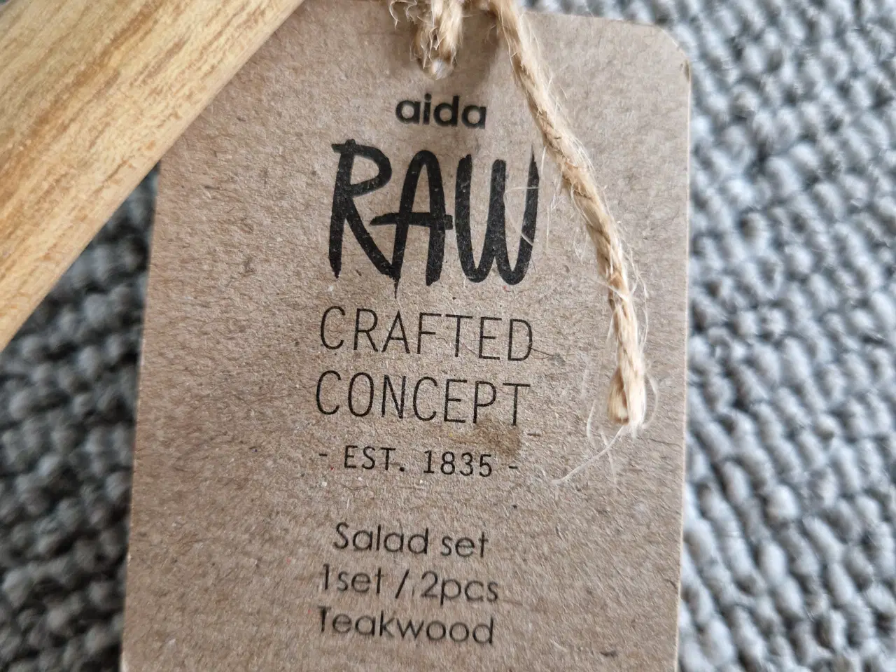 Billede 2 - Aida teak salatsæt 