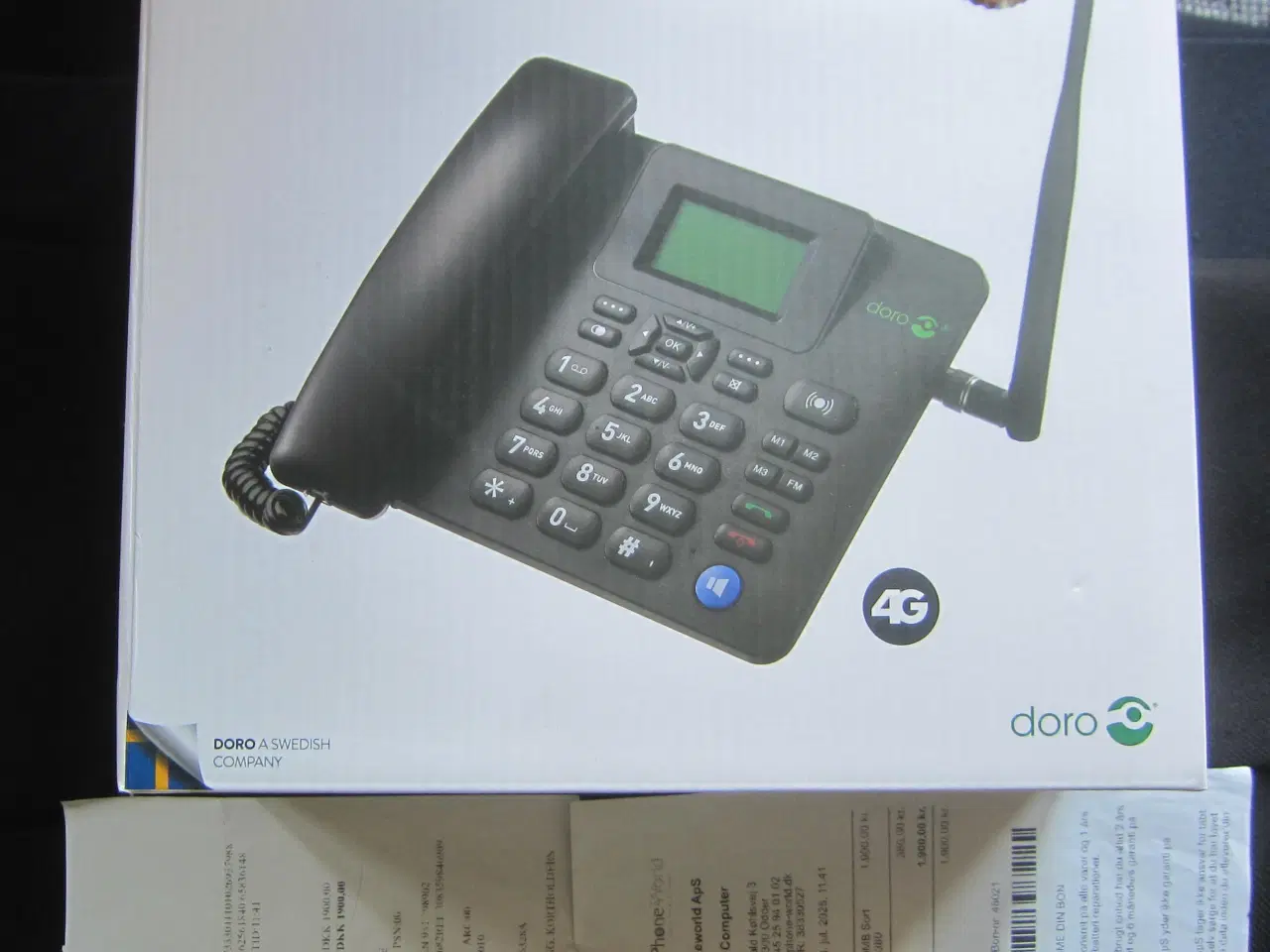 Billede 2 - DORO 4100 H bordtelefon