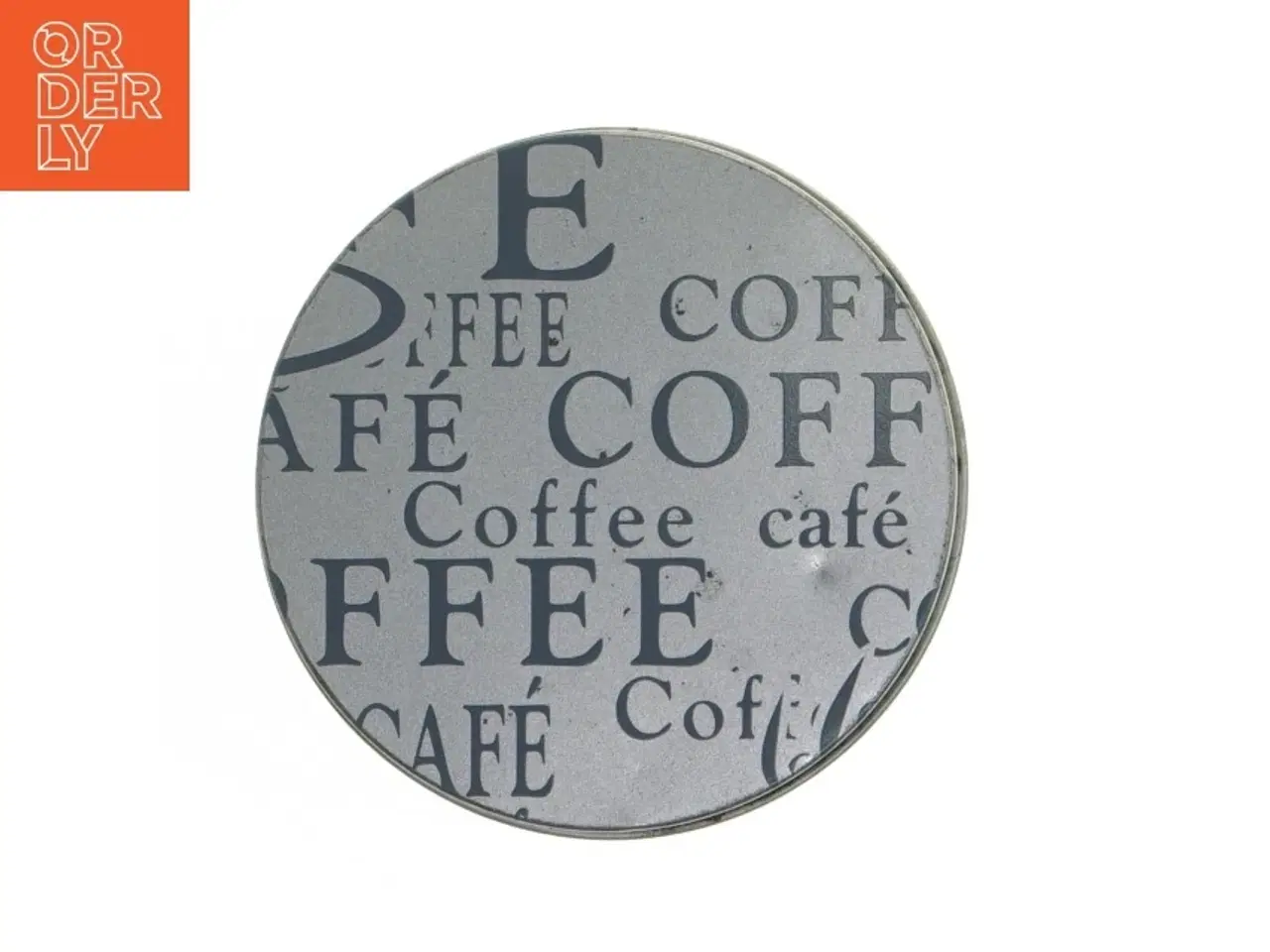 Billede 3 - Rund kaffedåse (str. Ø elve cm. længde. 14 cm)