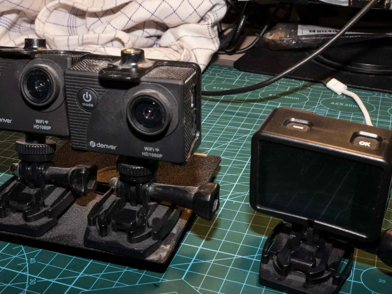 Billede 3 - Denver GO-kamera 4K Ultra HD  og 2 st. Denver.