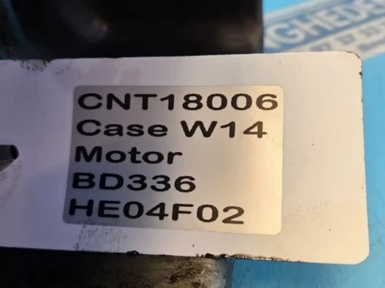 Billede 12 - Case BD336 Dæksel A58929