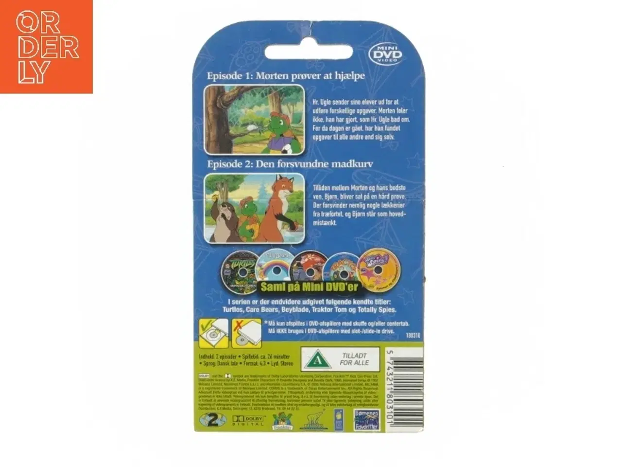 Billede 2 - Mini DVD - Morten prøver at hjælpe fra New Kideo (str. 15x8,5 cm)